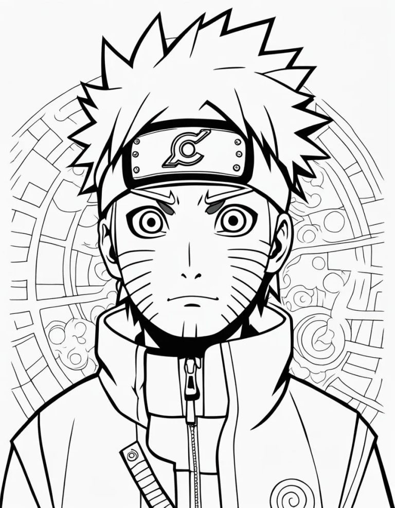 Naruto Ausmalbilder St Ck Anime Manga Kostenlos Als Pdf