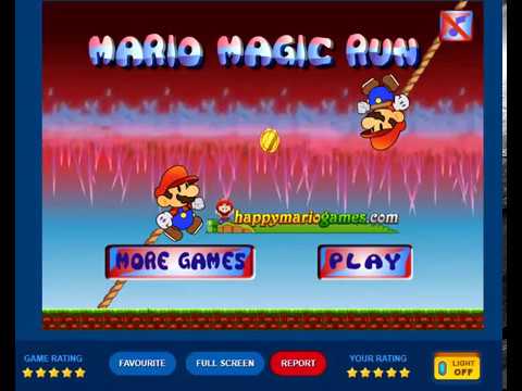 Mario Magic Run 3 Spiele Kinder