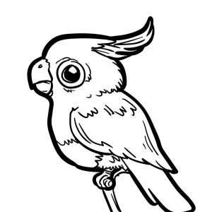 Vogel Mandala zum Ausdrucken für Kinder